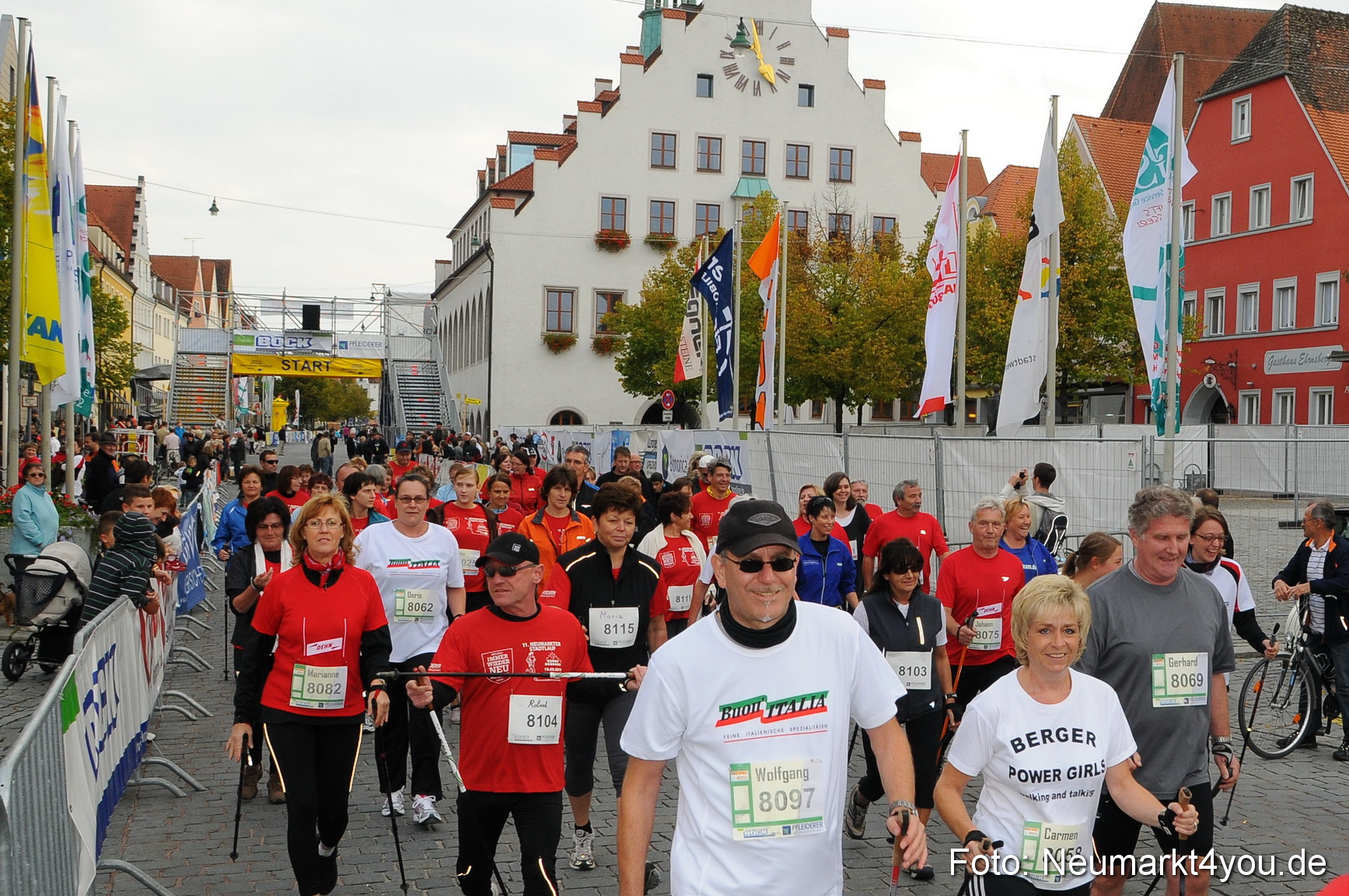 Nordic Walking Stadtlauf Neumarkt 180910 0011